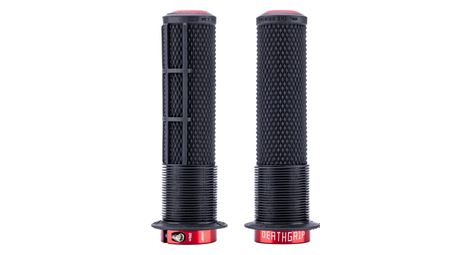 Paire de grips dmr deathgrip2 flange race grips noire