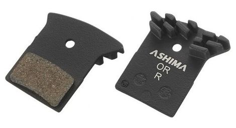 Paire de plaquettes ashima air thermal pour shimano : xtr / dura ace / ultegra / 105 / tiagra / grx / br-rs305 / rs405 / rs505 / rs805 / tektro hd-r350 / r310 / rever mcx1