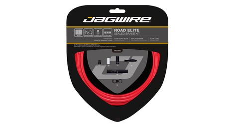 Jagwire road elite sealed brake kit red