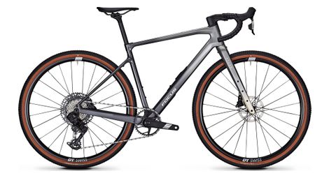 Vélo de Gravel Focus Atlas 8.8 Sram Apex / S1000 Eagle AXS 12V 700 mm Argent/Noir 2026