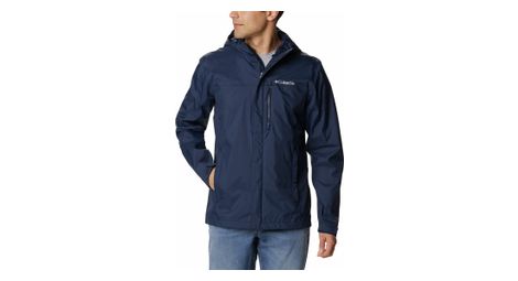 Veste impermeable columbia pouring adventure ii bleu
