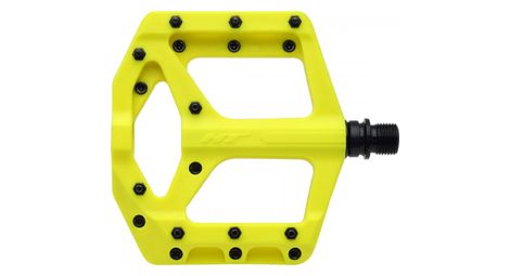 Ht components supreme-c pa32a flat pedal pair yellow