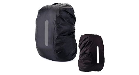 Housse Sportenzia de pluie pour sac à dos réfléchissante étanche Protection pluie et sécurité noctur