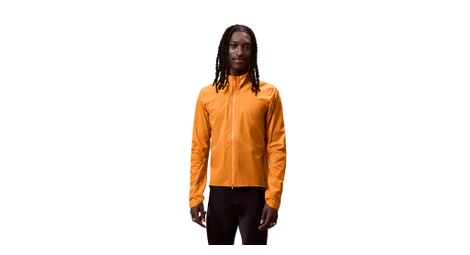 Chaqueta impermeable Endura AllTrack Race Cape naranja para hombre