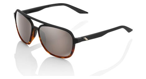 Lunettes femme 100 kasia noir havana miroir hiper argent