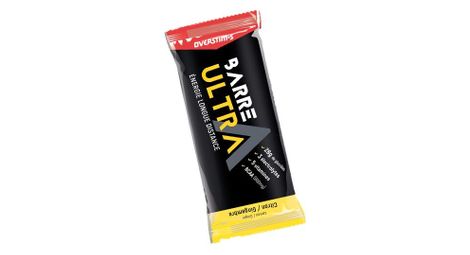 Barre energétique overstims ultra citron/gingembre - 40g