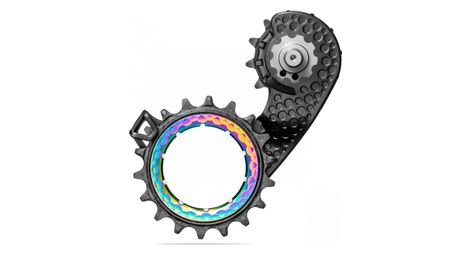 Massetto a gabbia cava absoluteblack per shimano dura ace 9250 12 s rainbow
