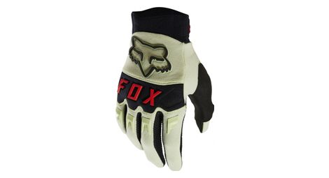 Gants longs fox dirtpaw jaune