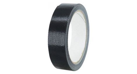 FOND DE JANTE TRESSE ADHESIF TUBELESS COMPATIBLE TUBETYPE NOIR LARGEUR 25mm LONGUEUR 9M (VENDU AU ROULEAU)