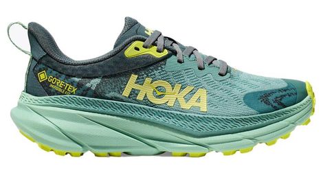 Chaussures de Trail Running Femme Hoka Challenger 7 GTX Vert