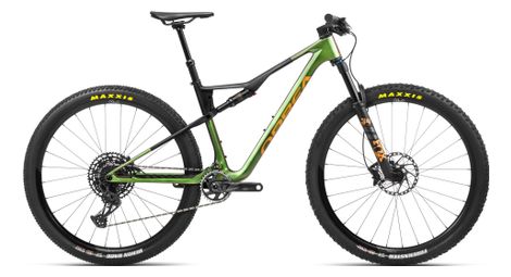 Mountain bike a sospensione completa Orbea Oiz M20 Sram GX Eagle 12V 29'' Verde Chameleon Goblin 2023 T.M 165/180 cm - Prodotto ricondizionato