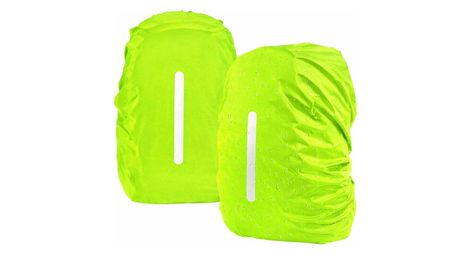 Housse Sportenzia de pluie pour sac à dos réfléchissante étanche Jaune
