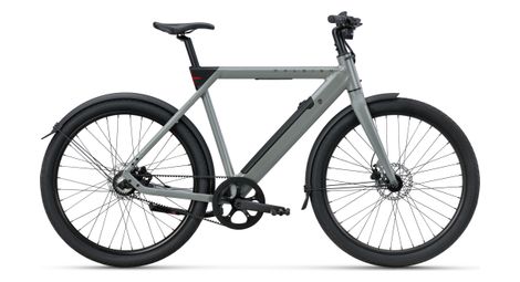 Bicicletta da città elettrica Raleigh ONE con trasmissione a cinghia, monomarcia, 27,5'', grigia, taglia unica 165/190 cm - Prodotto ricondizionato