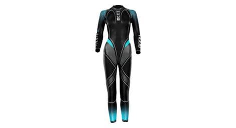 Produit reconditionné - combinaison néoprène femme huub aegis x 3.3 noir / bleu