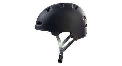 Casque vélo et skate | tout noir m (54-57 cm) | certifié en1078