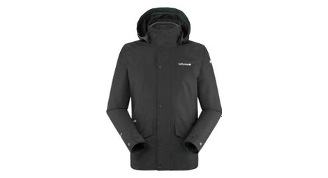 Veste lafuma imperméable jaipur gore tex fleece homme noir t.m - produit reconditionné