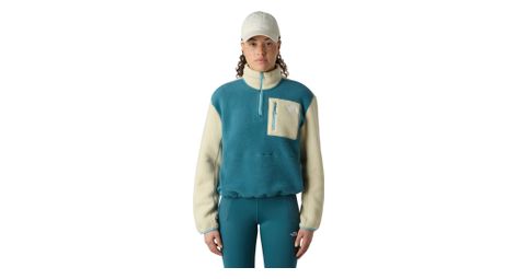 Polaire The North Face Yumiori 1/4 Zip Bleu/Beige Femme