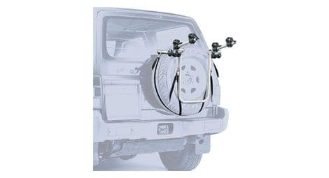 Porte velo 4x4 peruzzo pour 2 velos avec emplacement fixation sur roue de secours (maxi 30kgs)