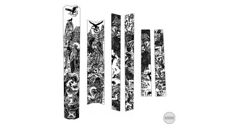 Kit protection de cadre slicy sublimistick black utah brillant 