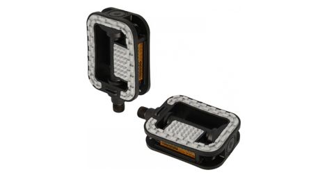 PEDALE CITY/URBAIN RESINE OPTIMIZ COMPACT NOIR/GRIS SURFACE ANTI DERAPANTE D 9/16 (PR)