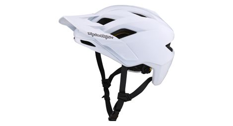 Casque troy lee designs flowline orbit mips blanc