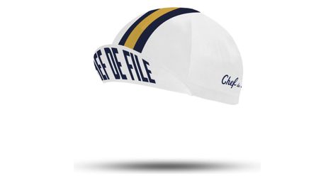 Casquette vintage blanc chef de file