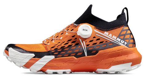 Mammut aenergy tr boa mid arancione scarpe da trail running 45.1/3