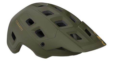 met terranova mountain bike helmet green yellow