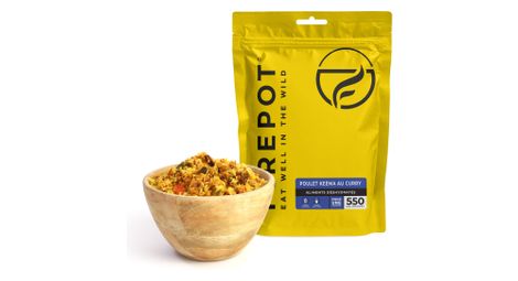 Firepot Pollo Keema al CurryComida Liofilizada - 125g