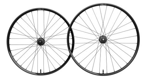 Juego de ruedas oquo mountain control mc32team power mullet 29/27.5'' | boost 15x110 - 12x148 mm | 6 tornillos | antracita brillante mate