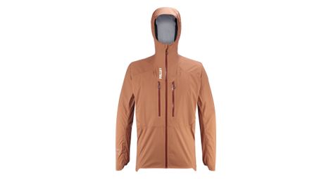 Mijo chaqueta impermeable wanaka light 2,5l marrón