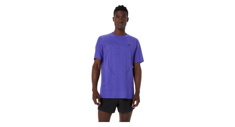 Maillot Manches Courtes Asics Metarun Violet Homme