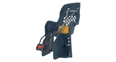 Porte bebe-siege enfant arriere Polisport a fixer sur cadre joy jeans coussin jaune (9 a 22kgs) homologue en 14344