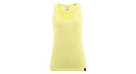 Camiseta tirantes millet senderismo j amarillo mujer