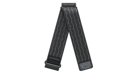Coros Nomad 24 mm Nylon-Uhrenarmband Dunkelgrau