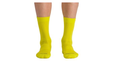 Chaussettes sportful matchy wool jaune