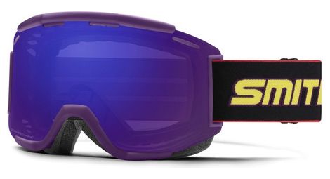 Smith squad mtb goggle black red