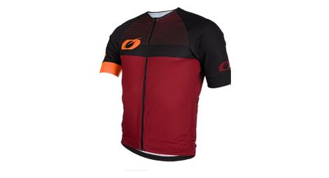 Maillot mangas cortas o'neal aerial split rojo / negro