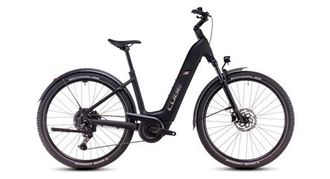 Cube nuride hybrid pro 600 allroad easy entry bicicletta ibrida elettrica shimano cues 10s 600 wh 29'' nero 2025