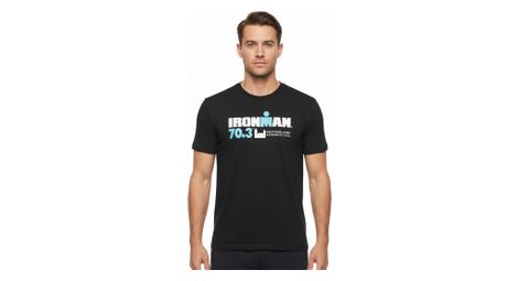 Ironman 70.3 Rapperswil Kurzarm T-Shirt Schwarz Herren