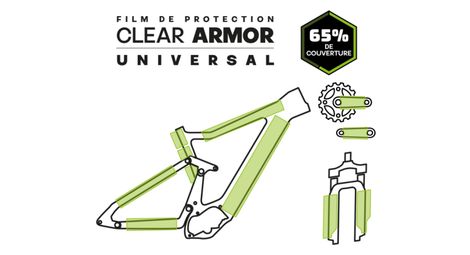 Kit Protection Cadre RAD x Monkey's Universel Full E-Bike Matt