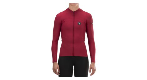 Maillot manches longues femme lebram race mi-saison rouge