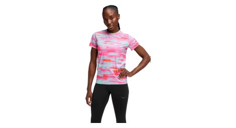 Maglia a maniche corte Hoka Airolite 2.0 rosa da donna