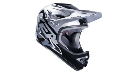 Casque intégral kenny downhill silver gris