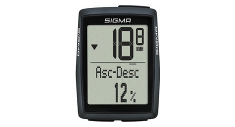 COMPTEUR VELO SANS FIL SIGMA BC 12.0 WL STS CAD 12 FCTS NOIR