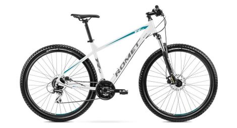 Vélo vtt 29  - romet - rambler r9.2 - blanc/bleu