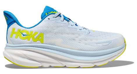 Hoka One One Clifton 9 Large 2E - homme - bleu