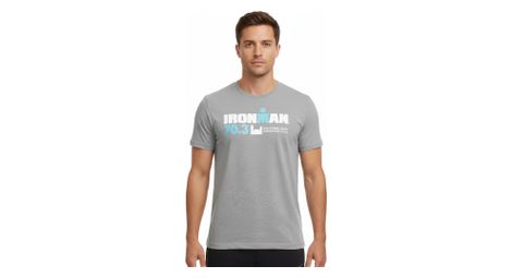 Ironman 70.3 Rapperswil Kurzarm T-Shirt Grau Herren