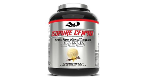 Isopure cfm 90 (2kg) - addict sport nutrition - vanille -  whey isolate