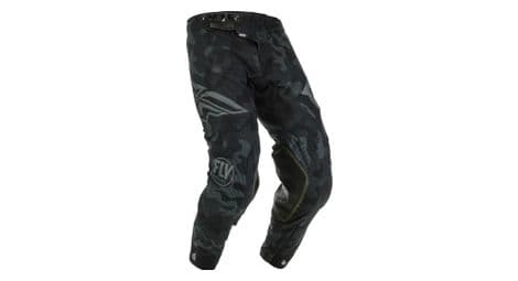 Pantalones fly racing evolution dst camo negro gris